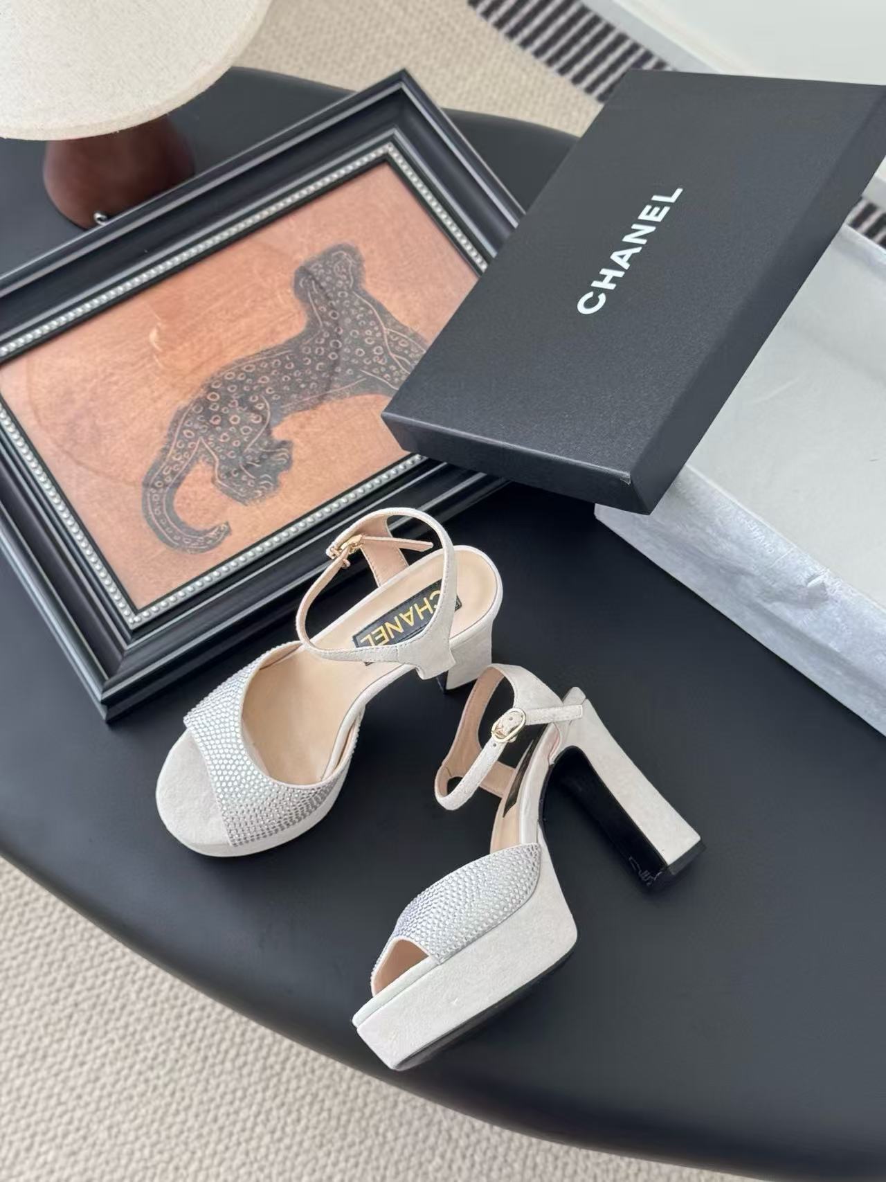 CHANE1 高品質防水プラットフォームホットダイヤモンドサンダル【50％割引+送料無料】