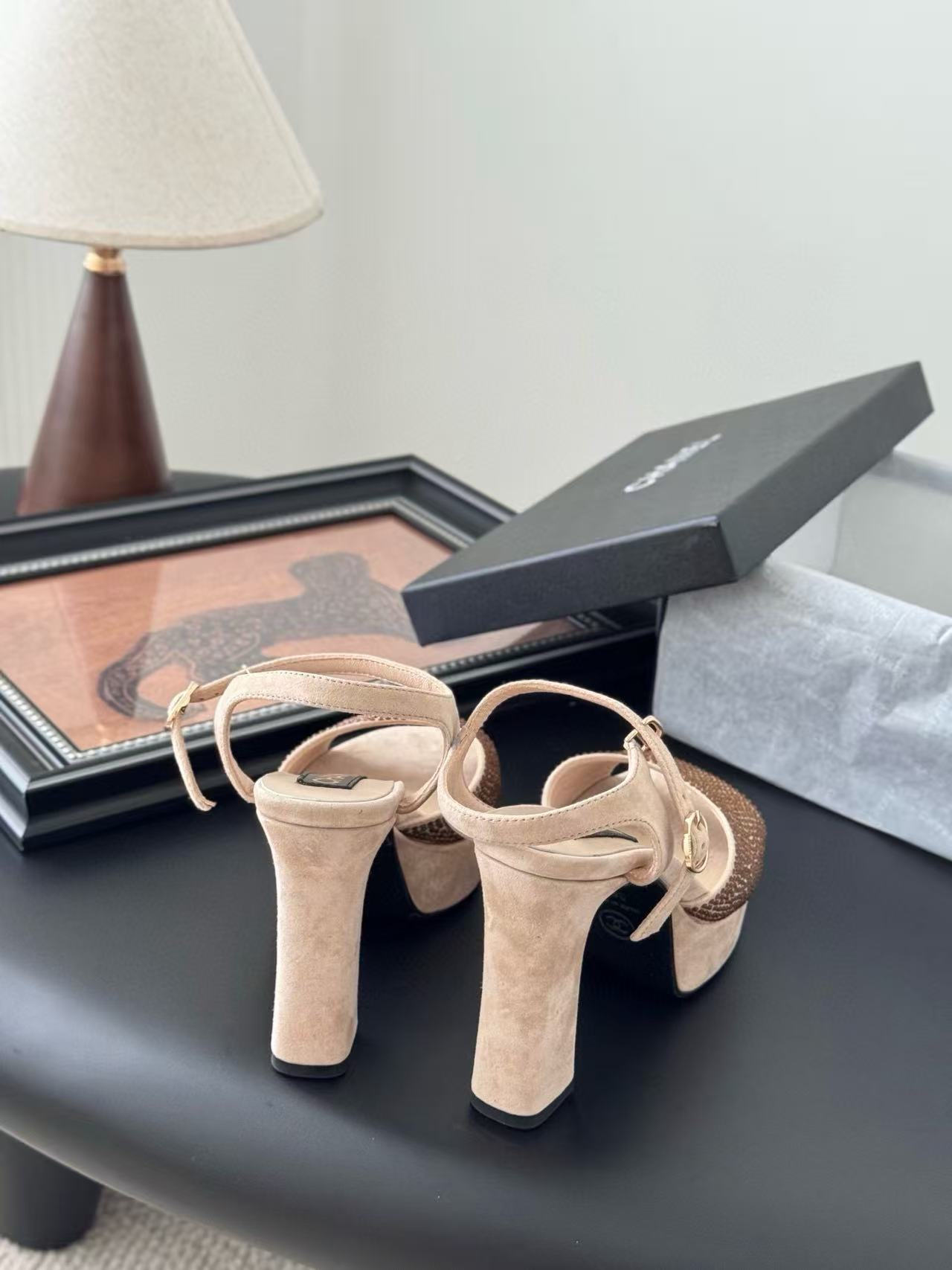 CHANE1 高品質防水プラットフォームホットダイヤモンドサンダル【50％割引+送料無料】