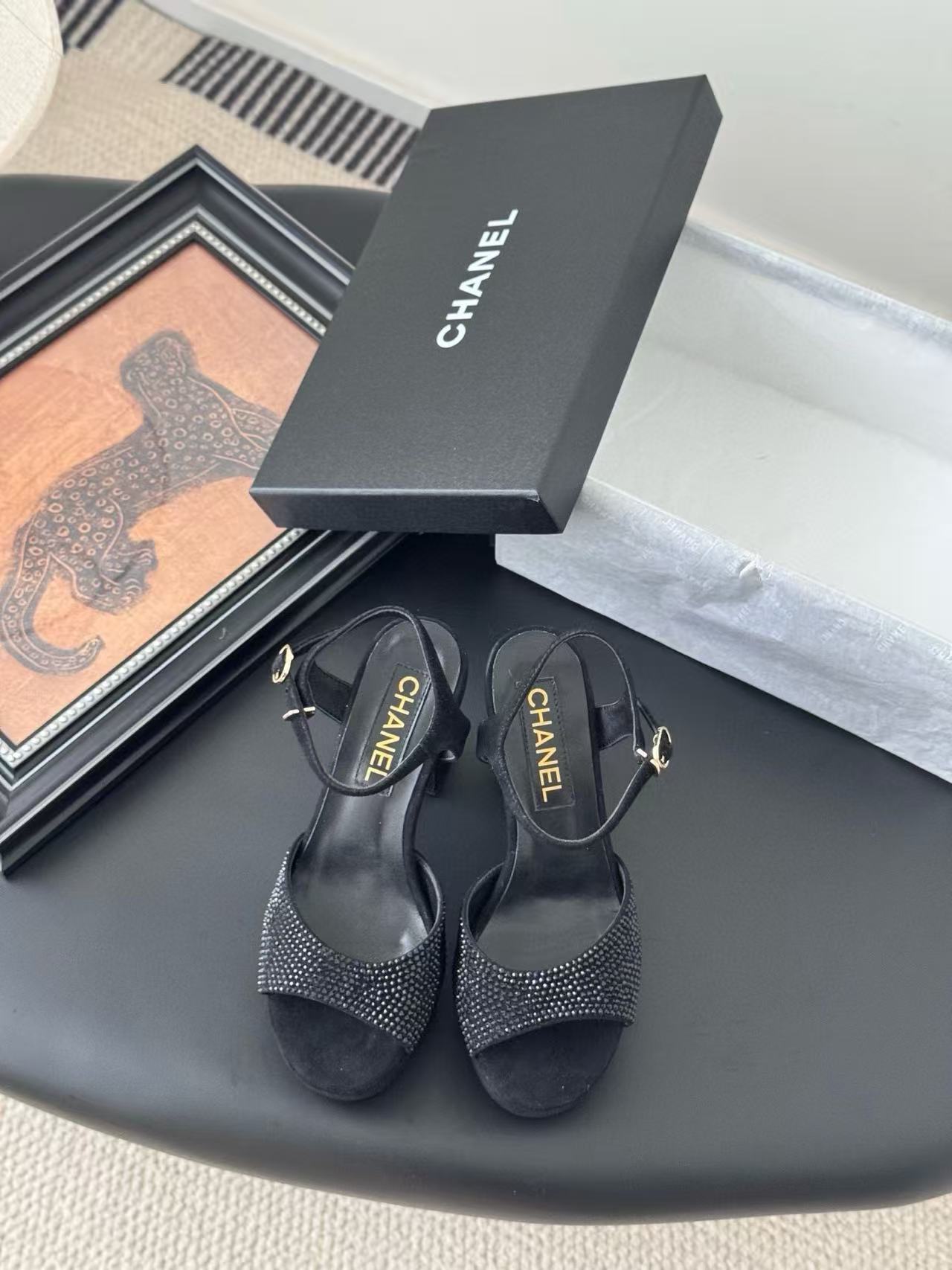 CHANE1 高品質防水プラットフォームホットダイヤモンドサンダル【50％割引+送料無料】