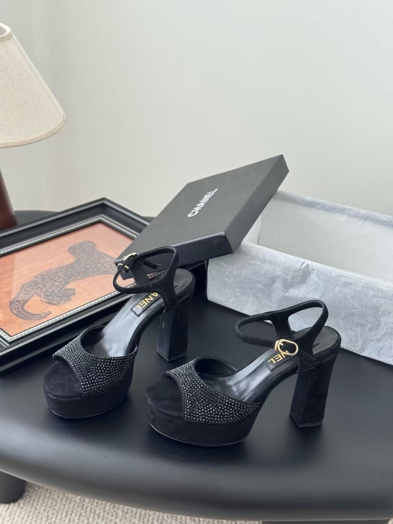 CHANE1 高品質防水プラットフォームホットダイヤモンドサンダル【50％割引+送料無料】