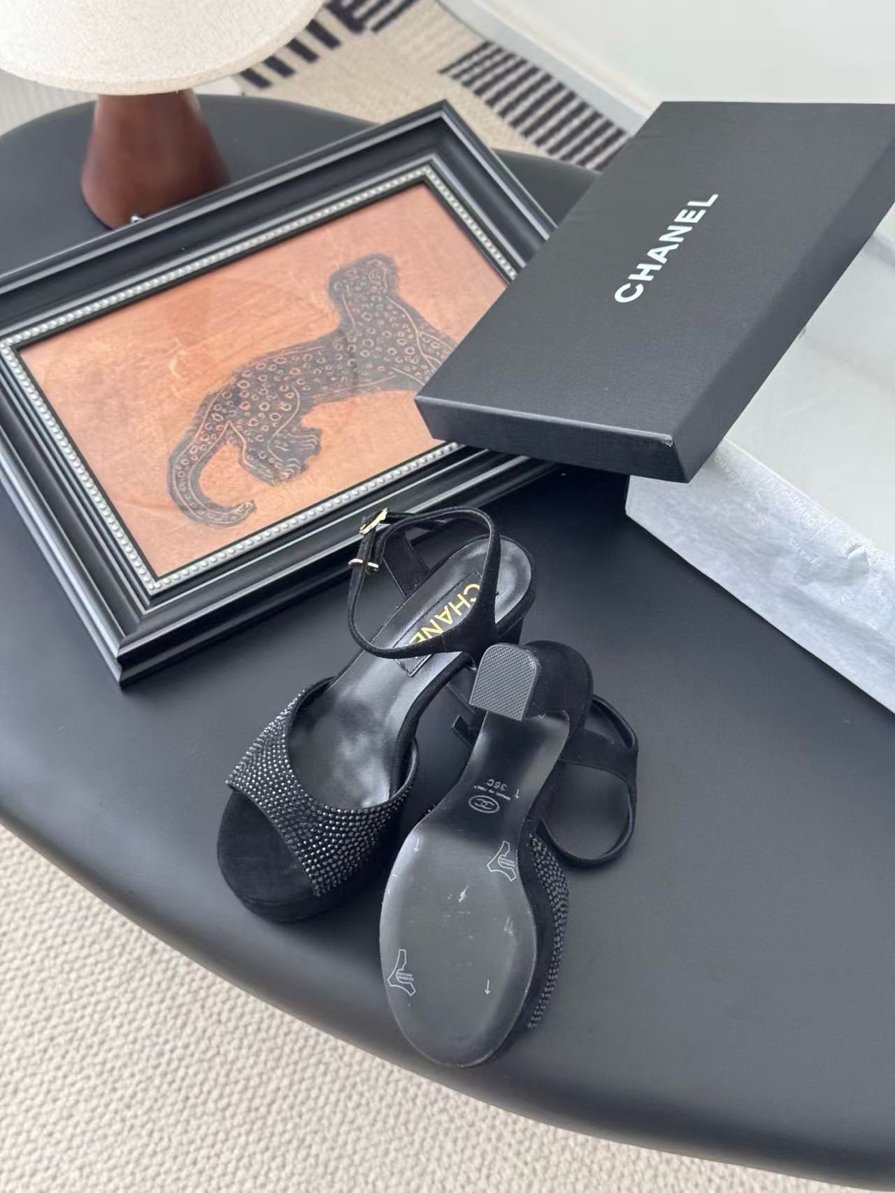 CHANE1 高品質防水プラットフォームホットダイヤモンドサンダル【50％割引+送料無料】