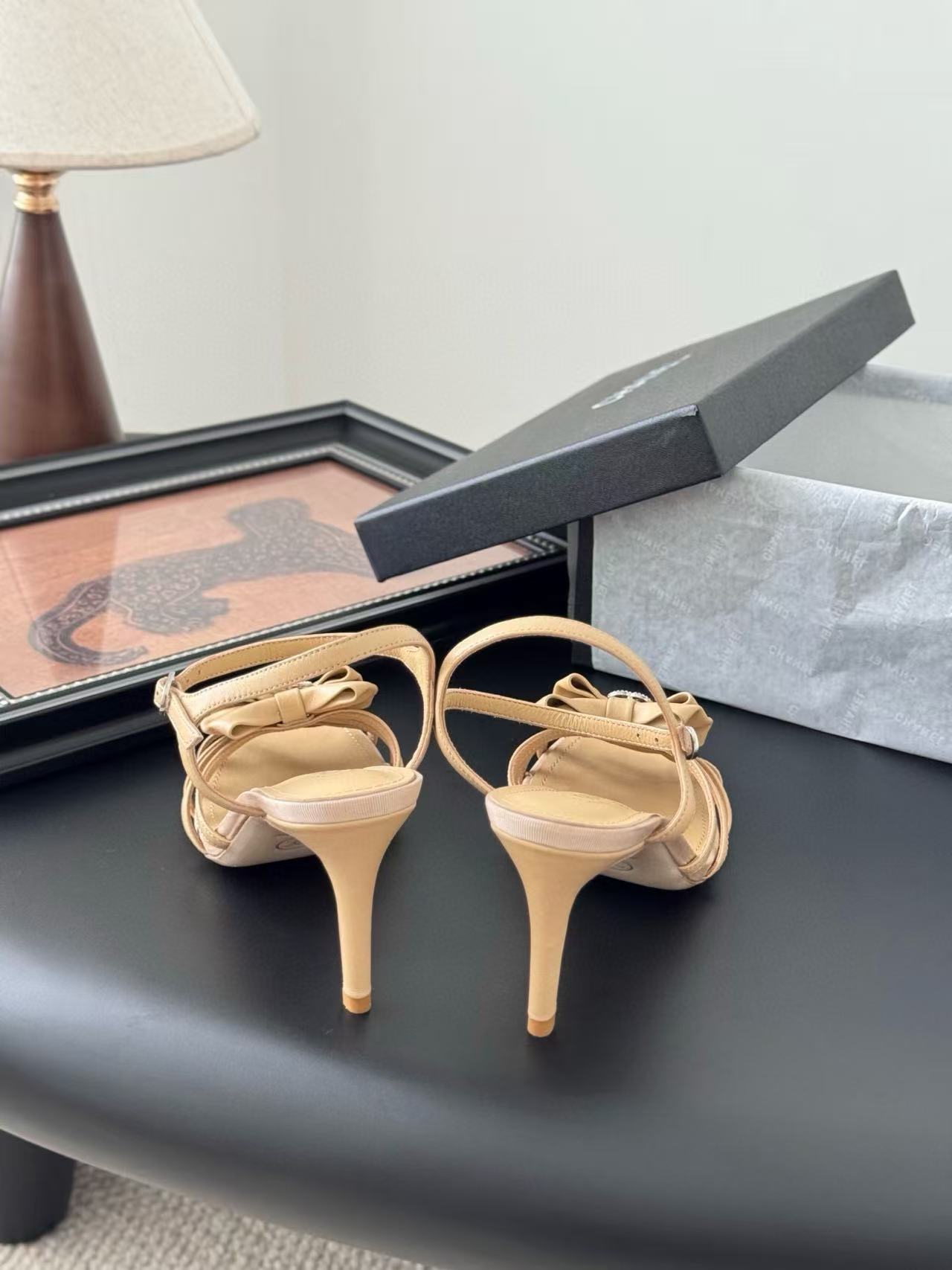 CHANE1 高品質 蝶結び カメリア サンダル【50％割引+送料無料】