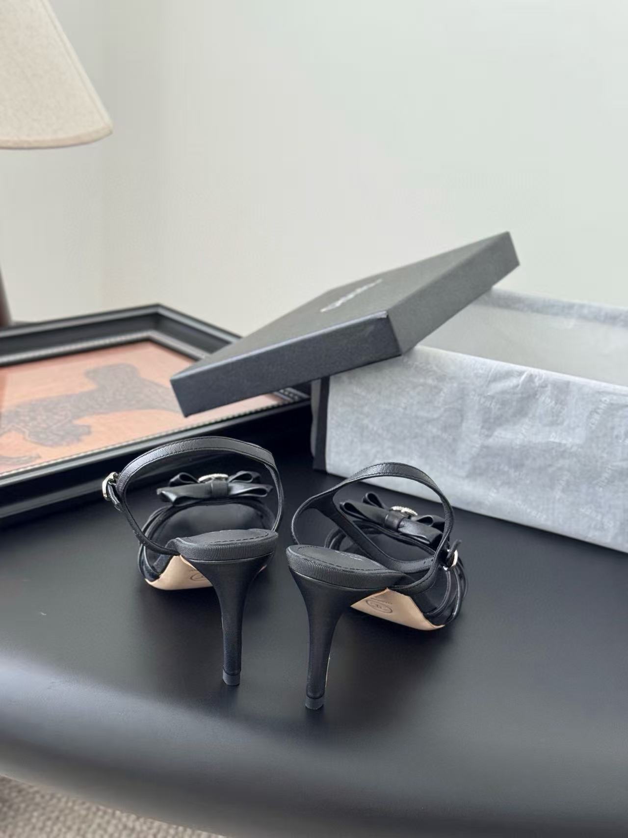 CHANE1 高品質 蝶結び カメリア サンダル【50％割引+送料無料】