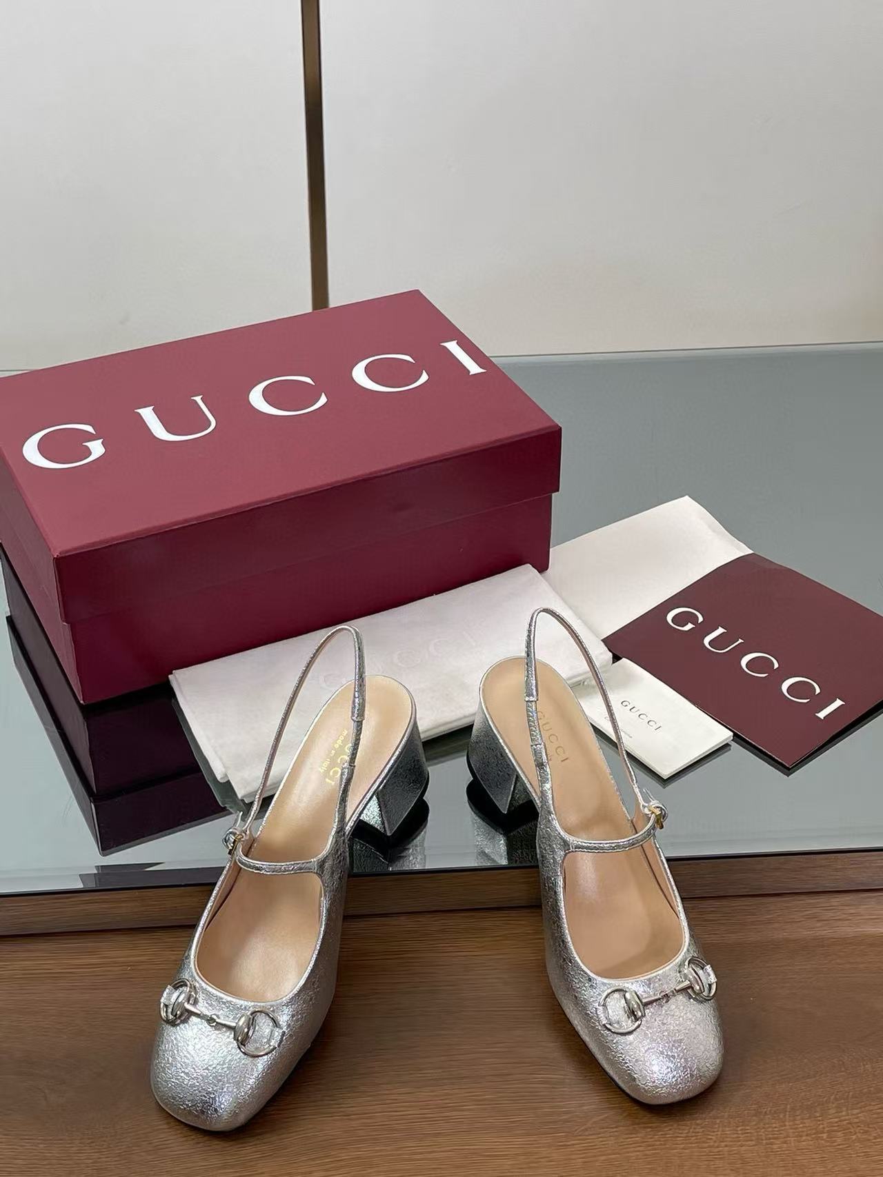 GUCC1 高品質メリージェーンローヒール【50％割引+送料無料】