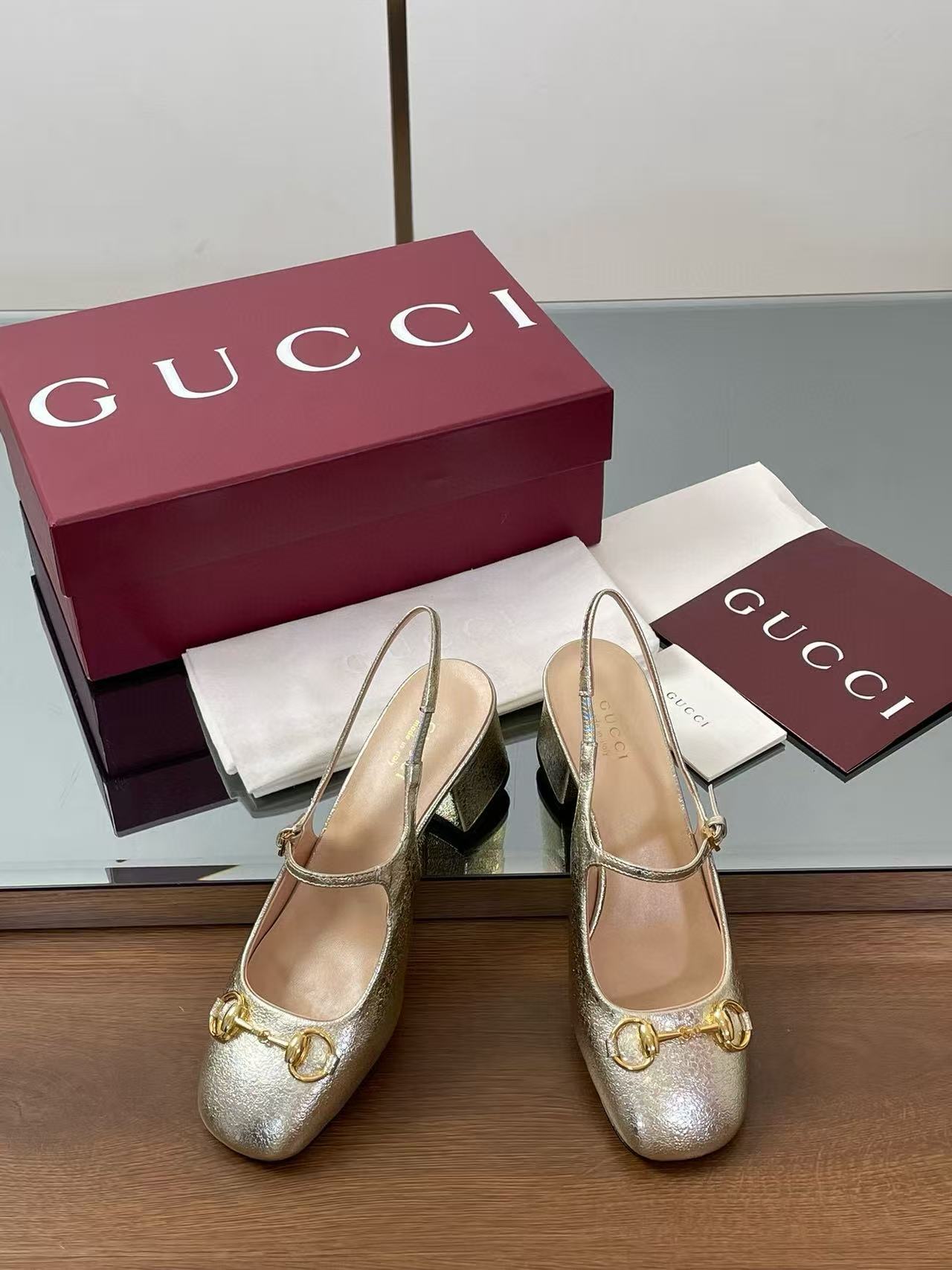 GUCC1 高品質メリージェーンローヒール【50％割引+送料無料】