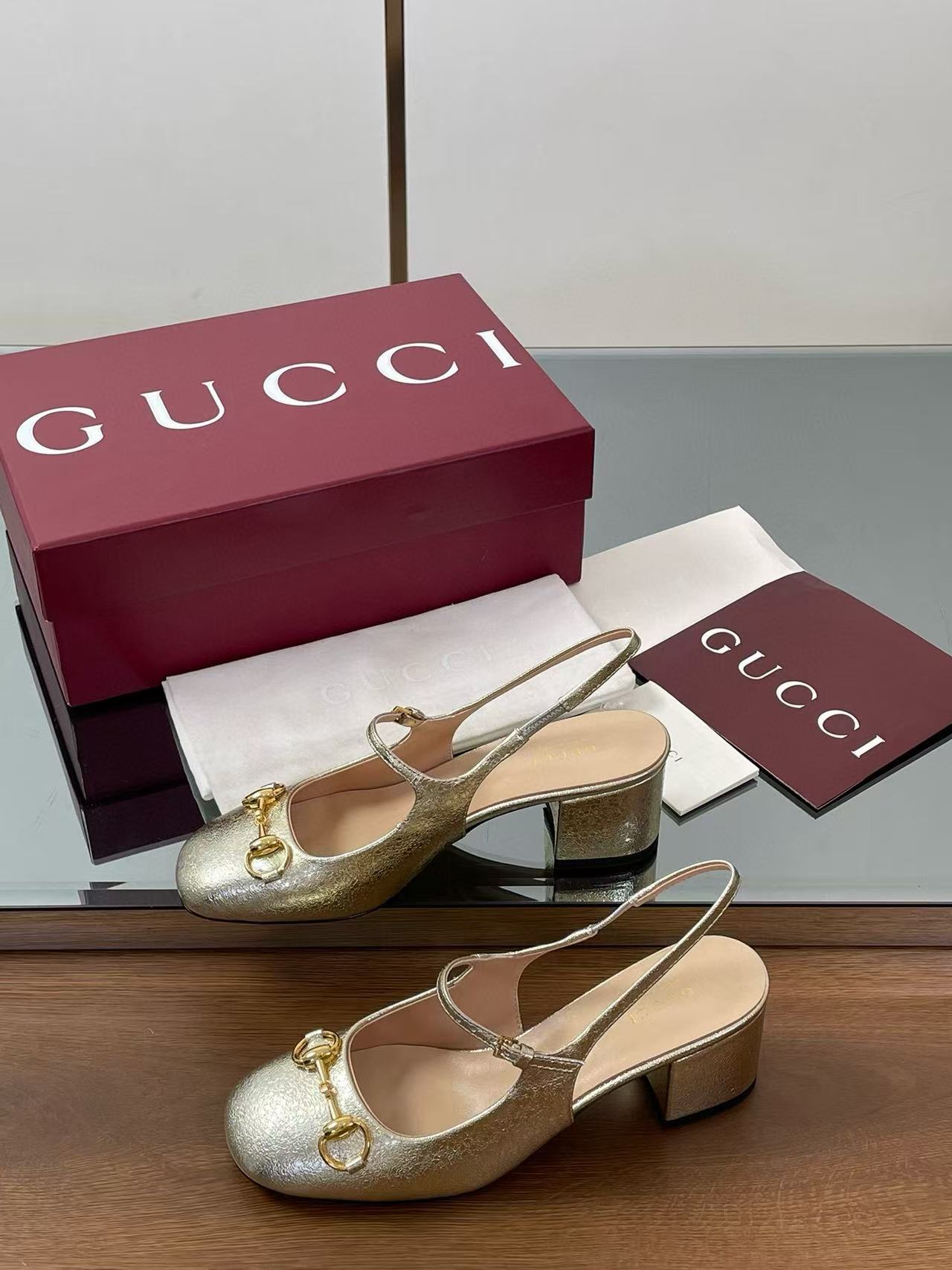 GUCC1 高品質メリージェーンローヒール【50％割引+送料無料】