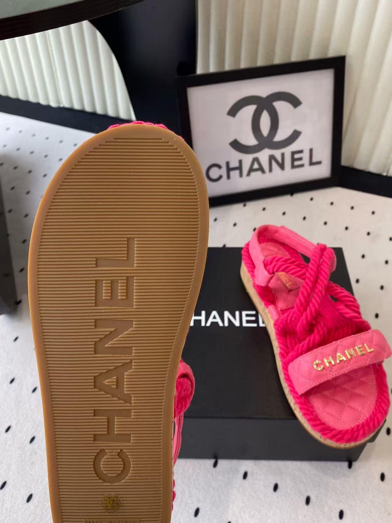 CHANE1 高品質 麻ロープサンダル【50％割引+送料無料】