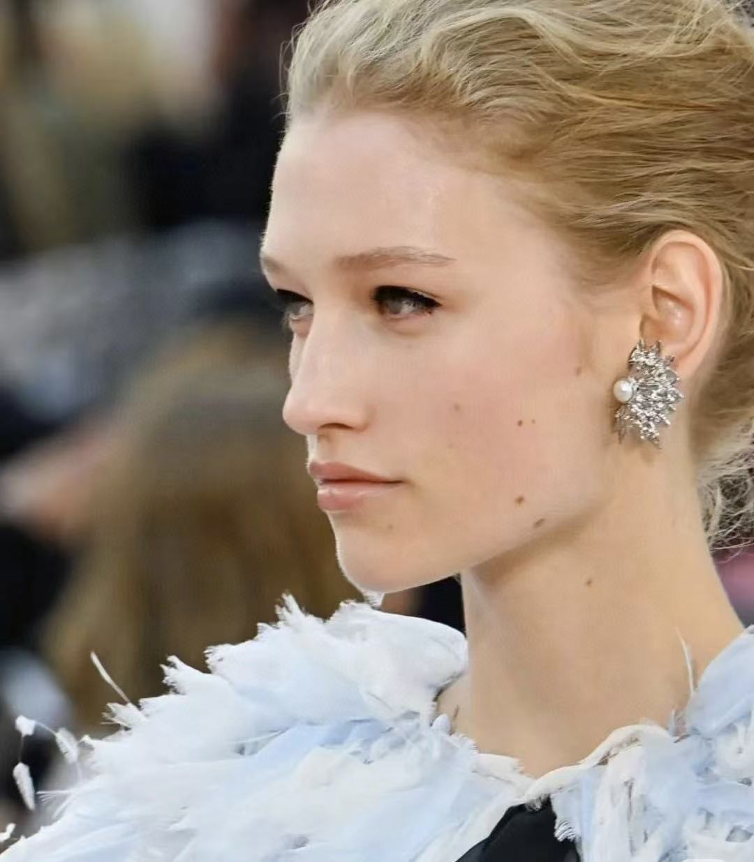 CHANE1 ウィングパールイヤリング【50％割引+送料無料】