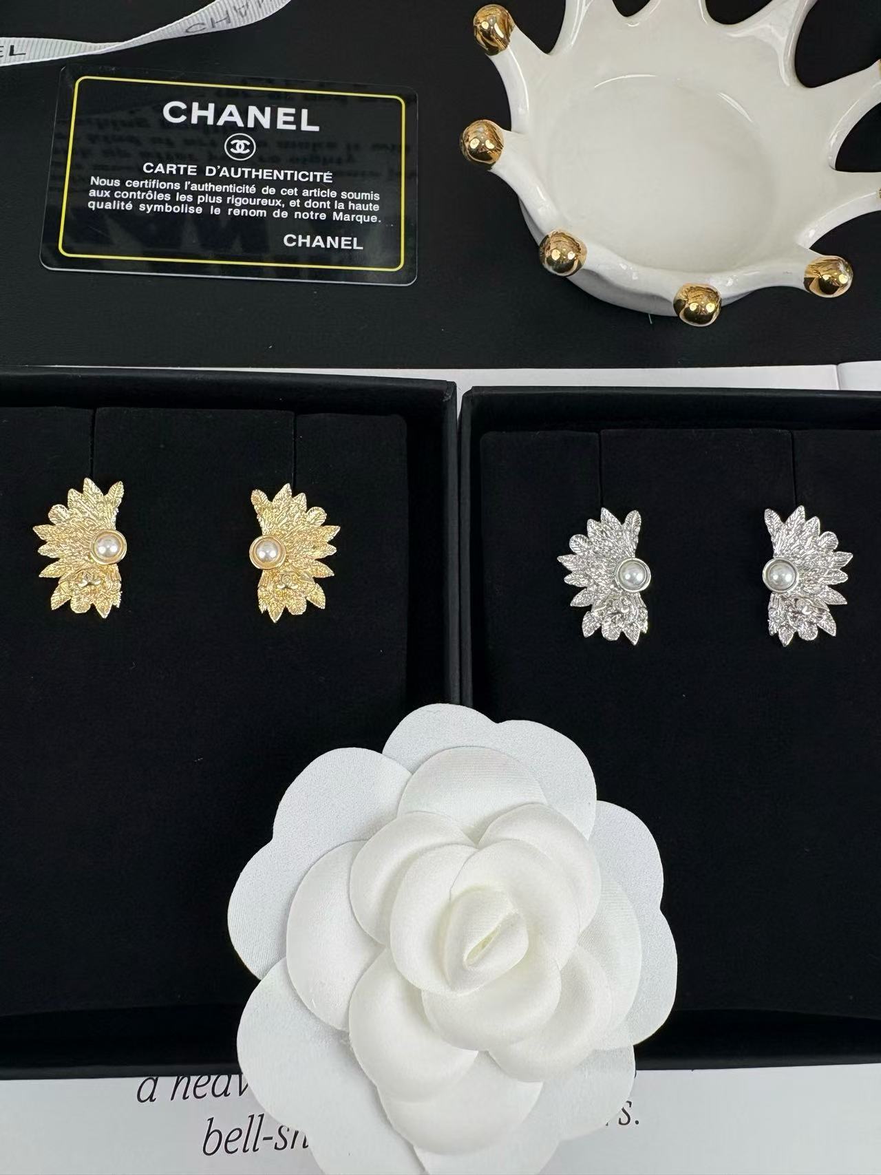 CHANE1 ウィングパールイヤリング【50％割引+送料無料】