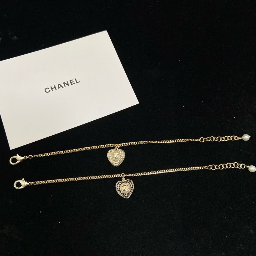 CHANE1 ハートシェイプダイヤモンドブレスレット【50％割引+送料無料】