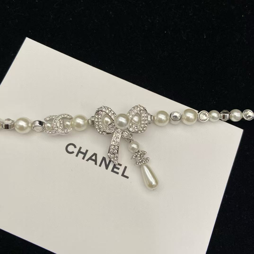 CHANE1 ボウパールブレスレット【50％割引+送料無料】