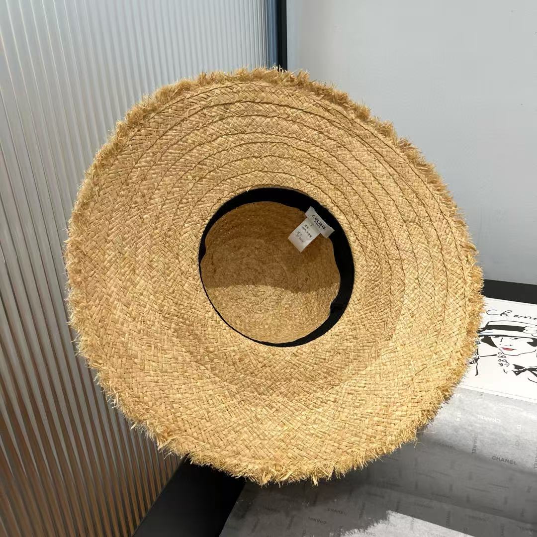CEL1NE ラフィアストローハット【 50％割引+送料無料】
