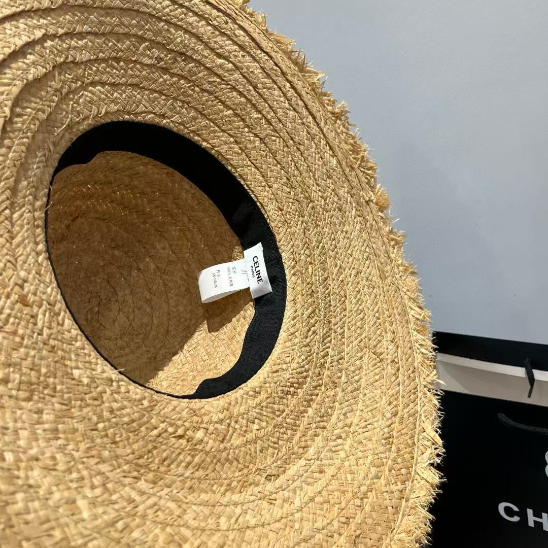 CEL1NE ラフィアストローハット【 50％割引+送料無料】