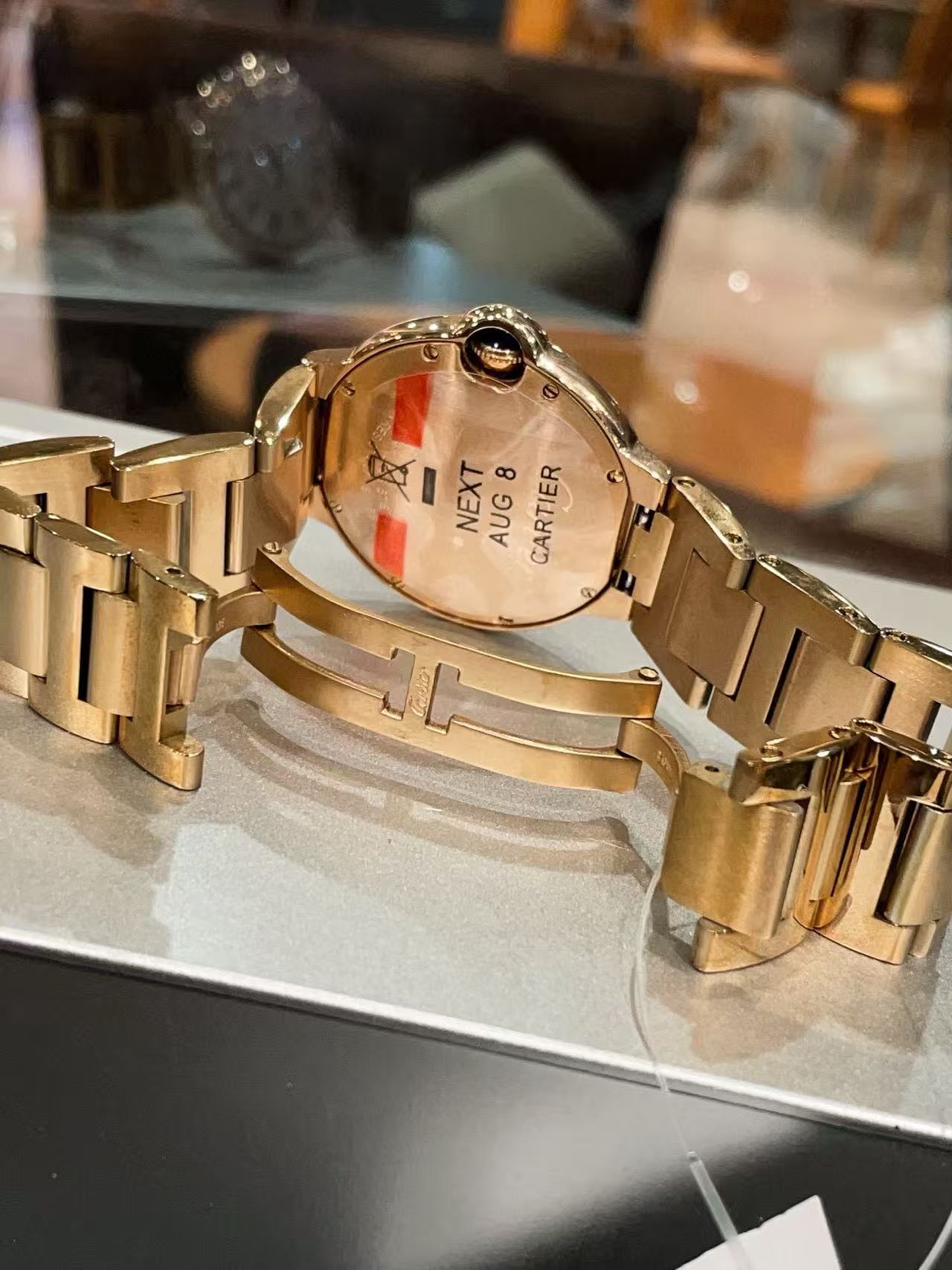 CART1ER ブルーバルーン ダイヤモンドウォッチ【50％割引+送料無料】