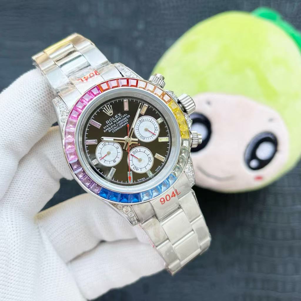 R0LEX レインボーデイトナシリーズウォッチ【50％割引+送料無料】