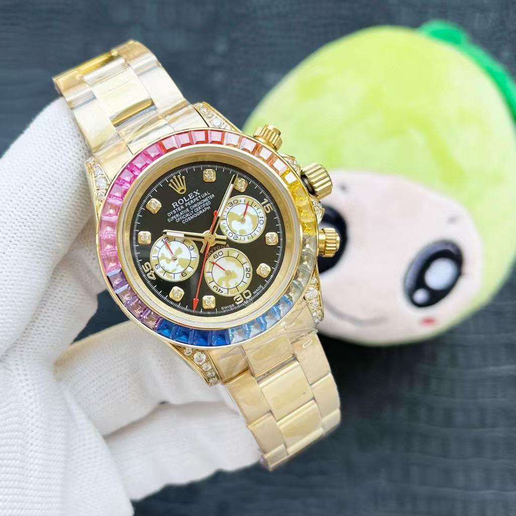R0LEX レインボーデイトナシリーズウォッチ【50％割引+送料無料】