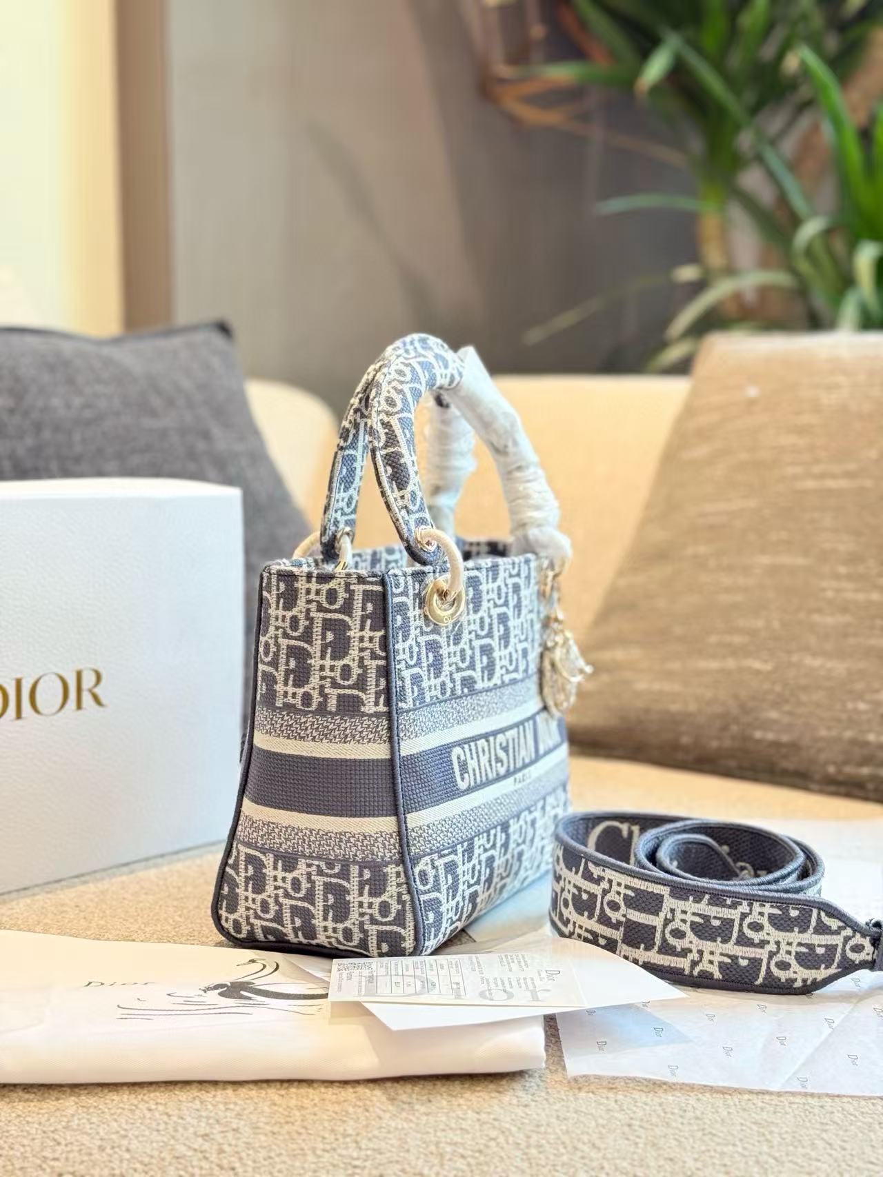 DI0Rの高品質ジャカードハンドバッグ【 50％割引+送料無料】