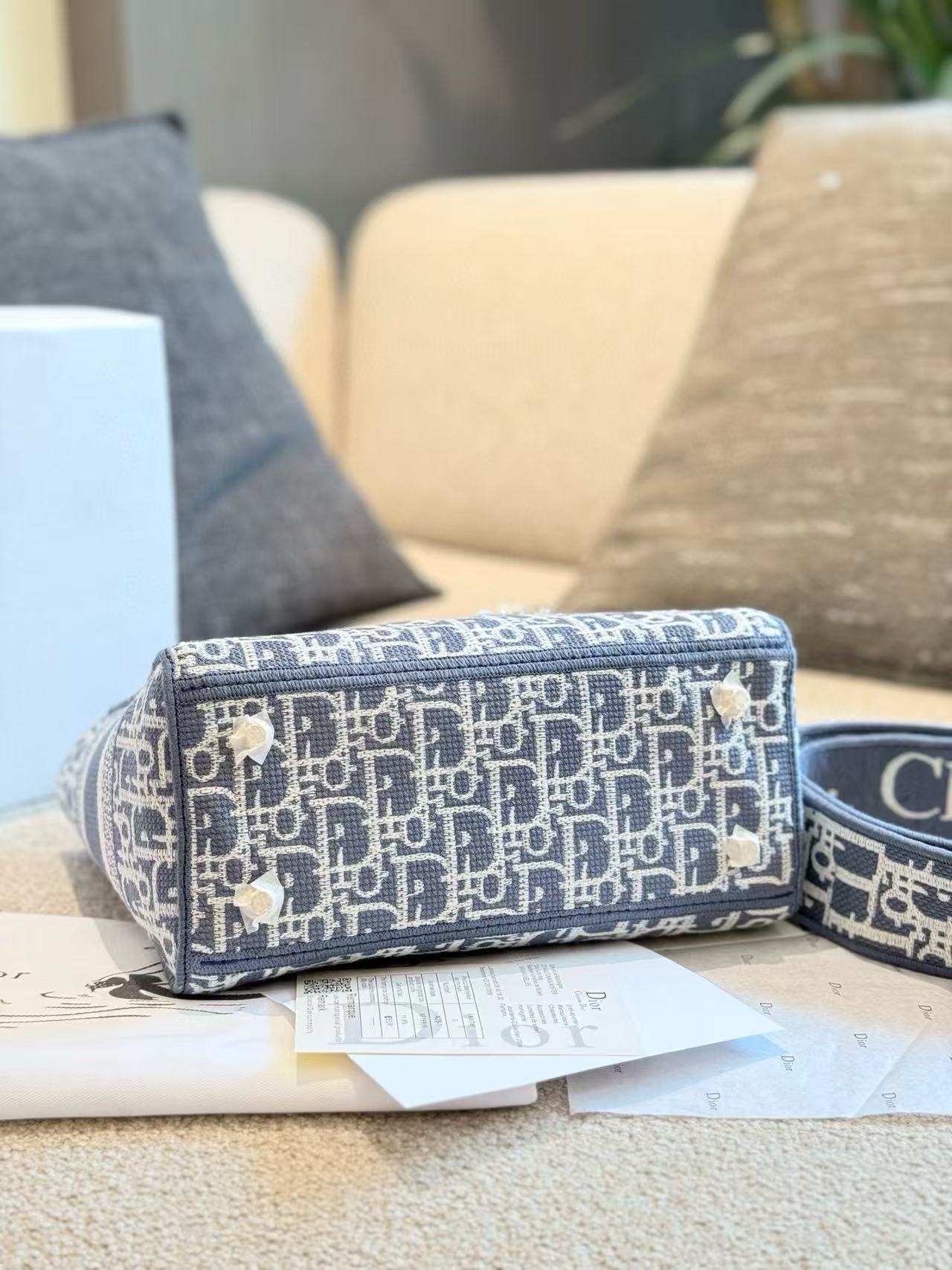 DI0Rの高品質ジャカードハンドバッグ【 50％割引+送料無料】