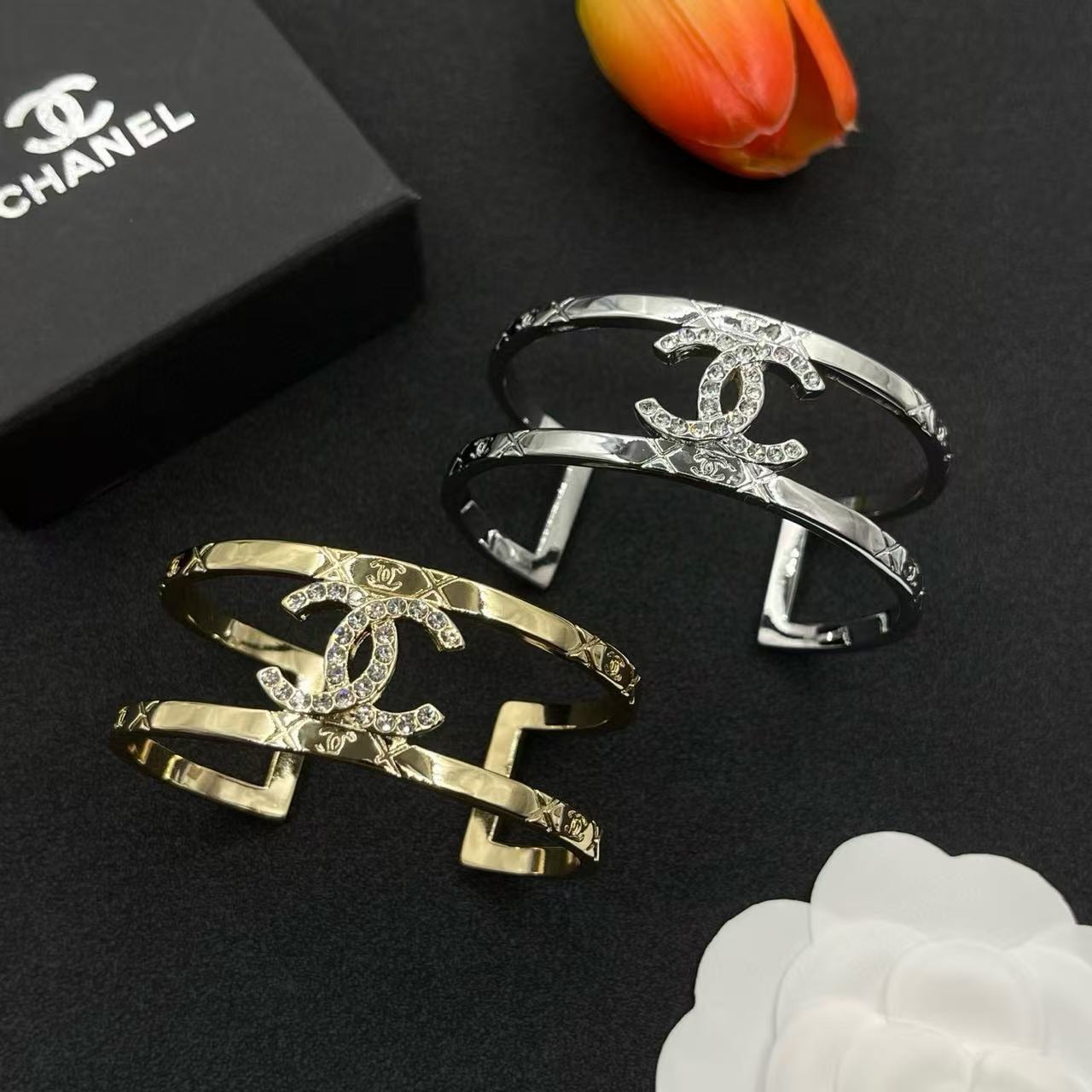 CHANE1 ダブルCブレスレット【 50％割引+送料無料】