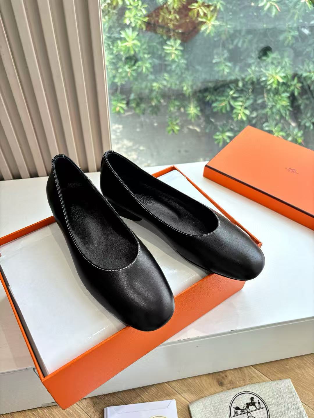 HERME5 高品質ケリーバックル メリージェーン ローヒール【50％割引+送料無料】