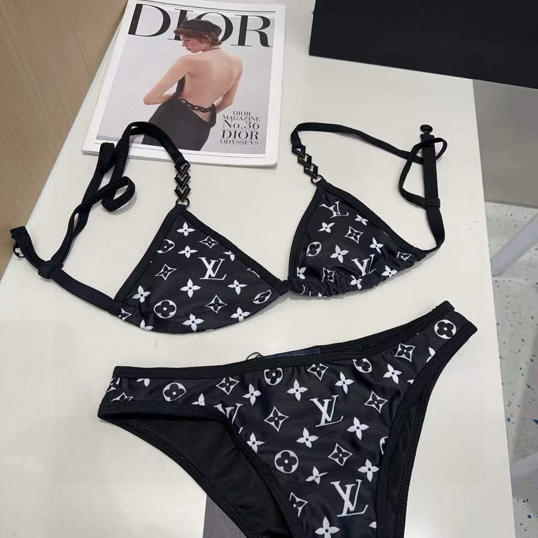 LVワンピースプリントビキニ【 50％割引+送料無料】