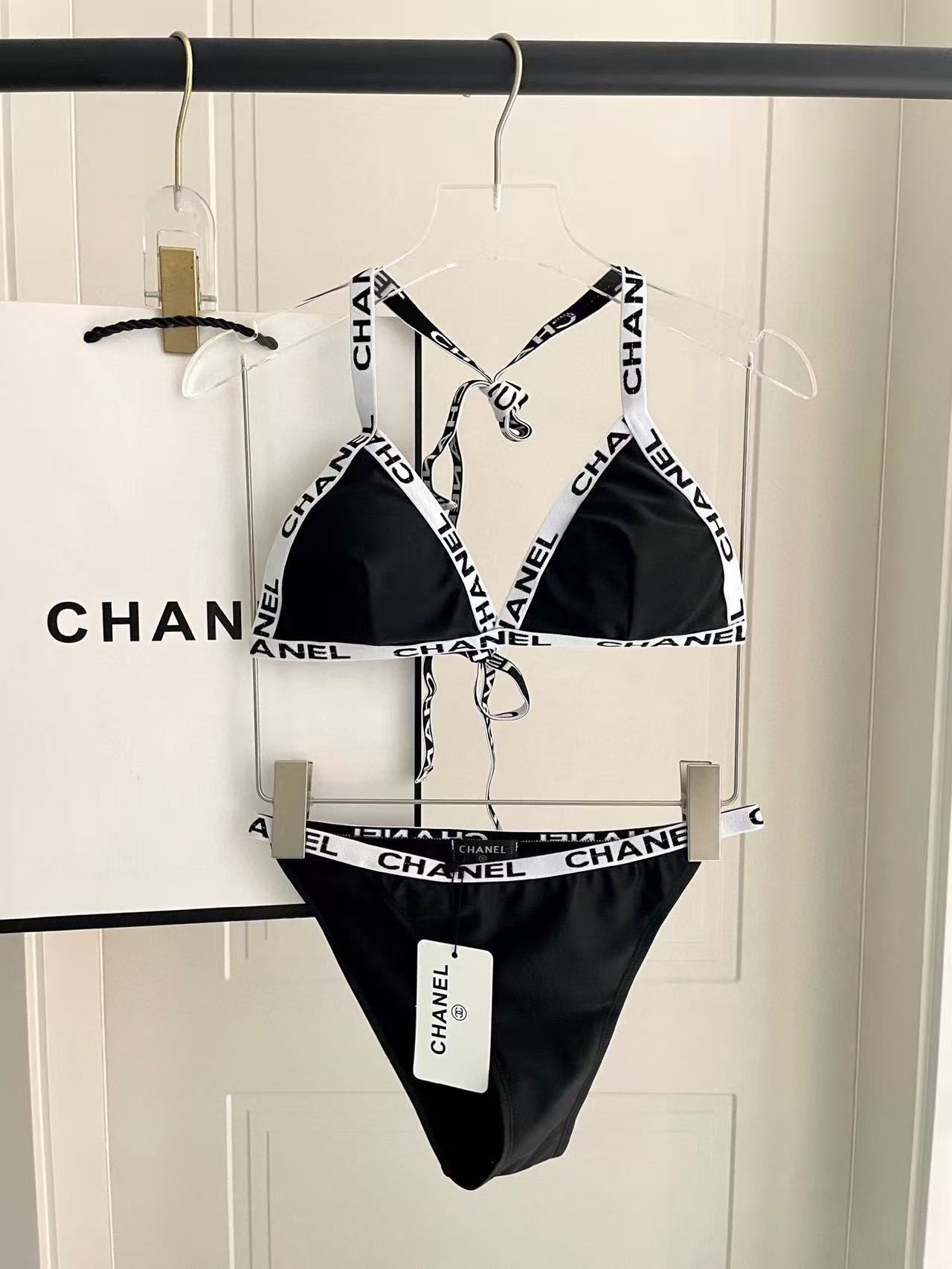 CHANE1 レタービキニ【 50％割引+送料無料】