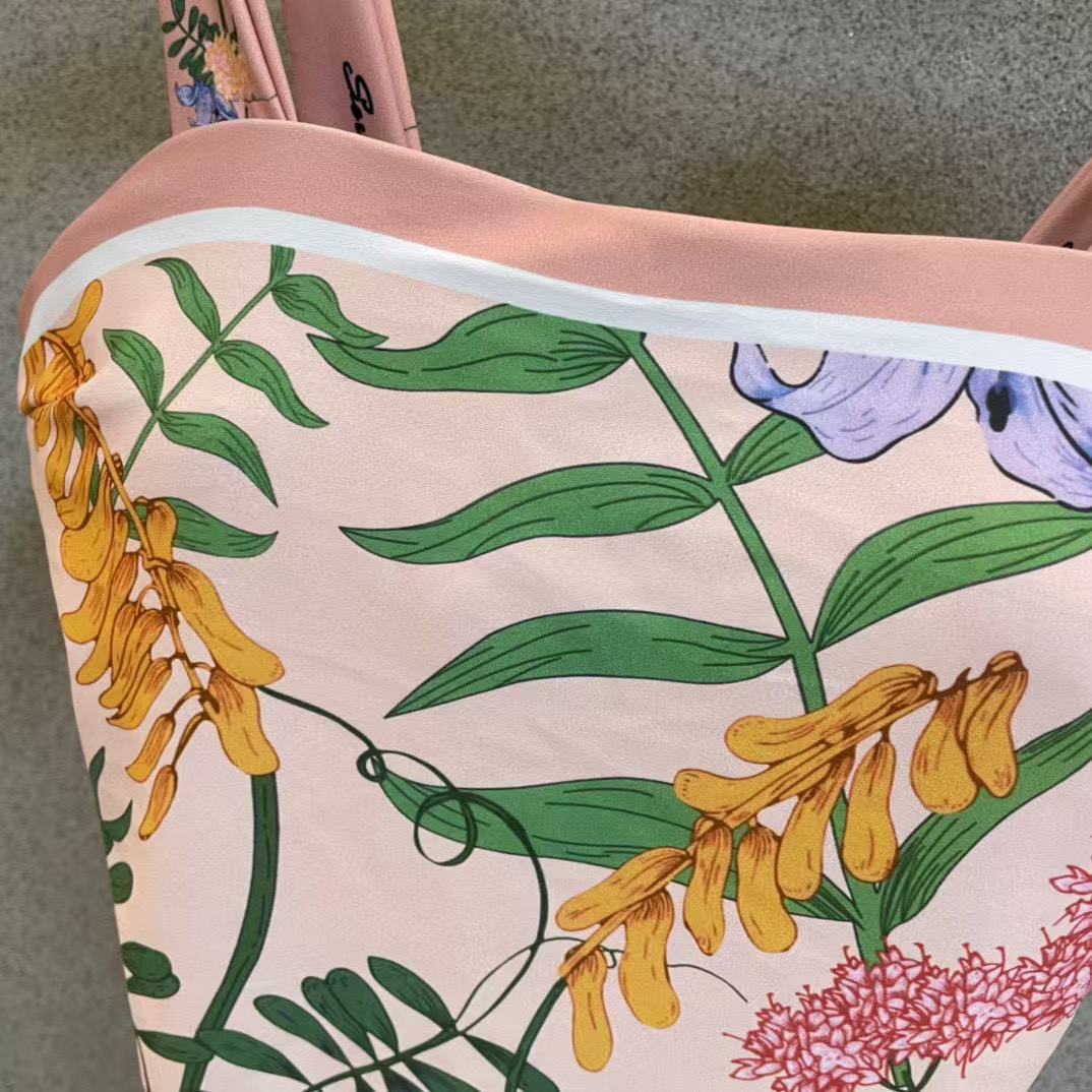 GUCC1プリントワンピース水着【 50％割引+送料無料】