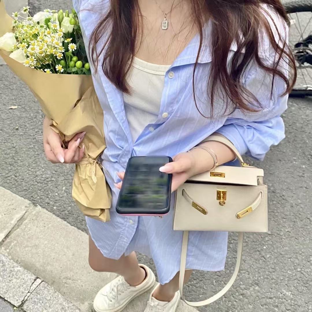 HERME5 mini kelly第一世代のハンドバッグ【 50％割引+送料無料】