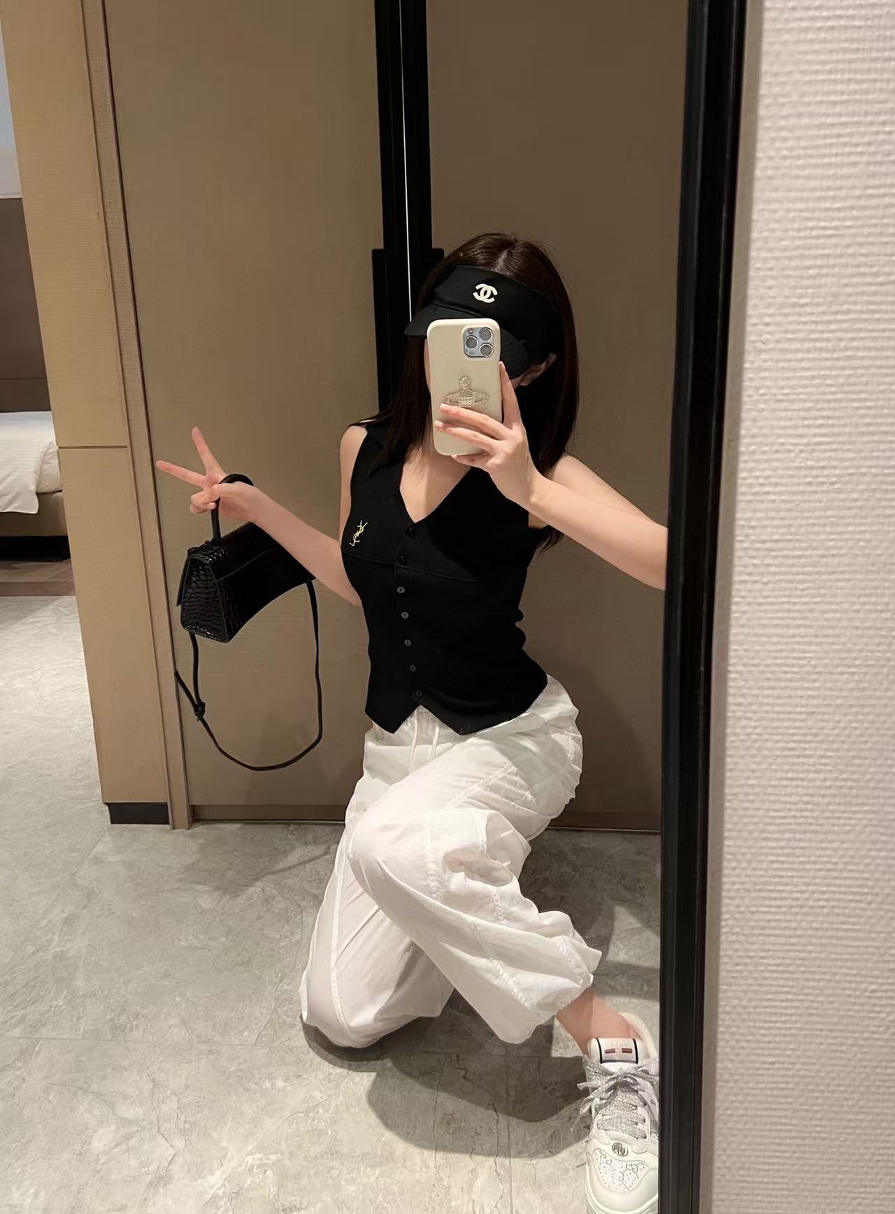 YSL ラペルウールベスト【50％割引+送料無料】