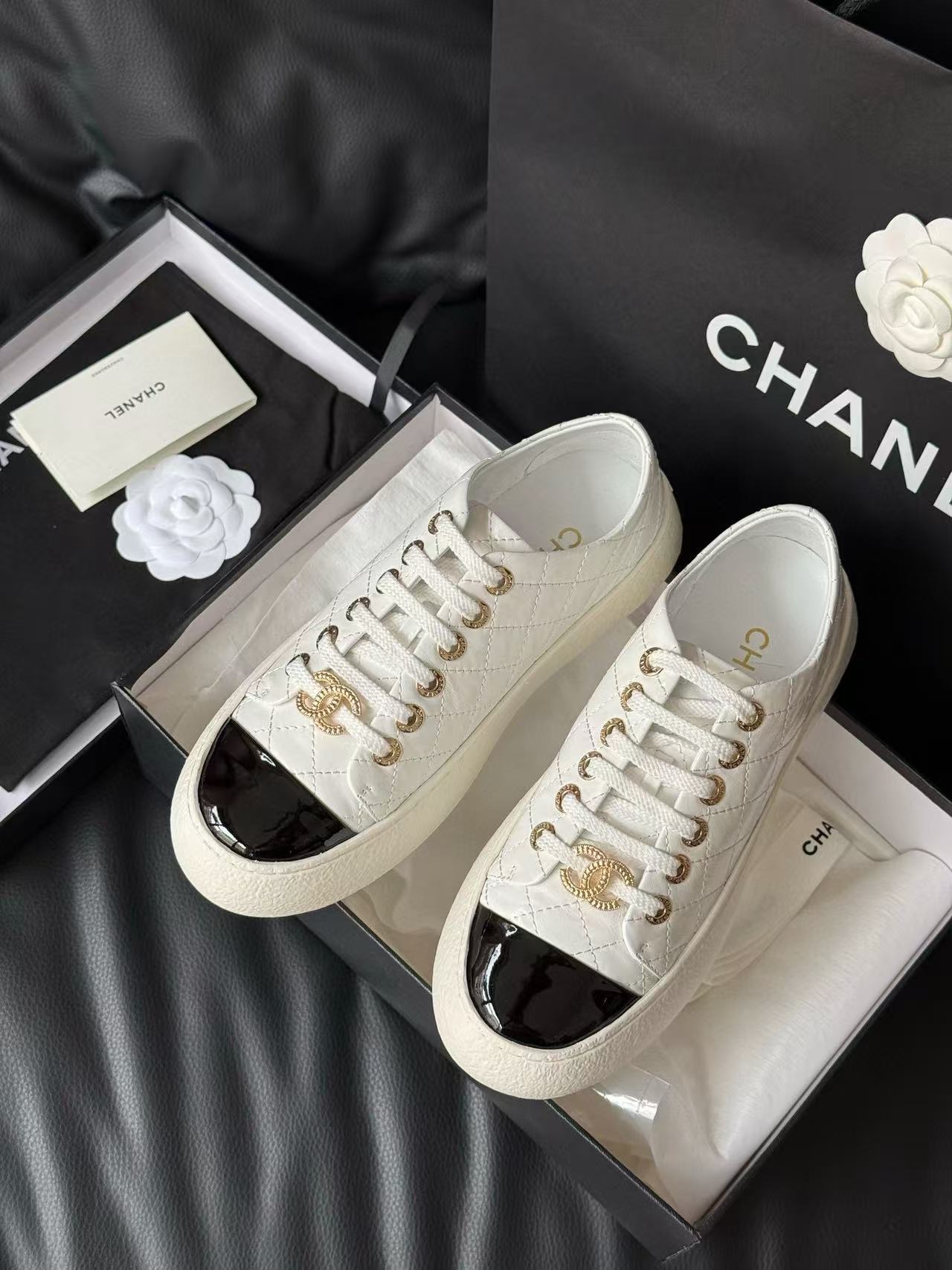 CHANE1 高品質パテントレザーカジュアルシューズ【50％割引+送料無料】