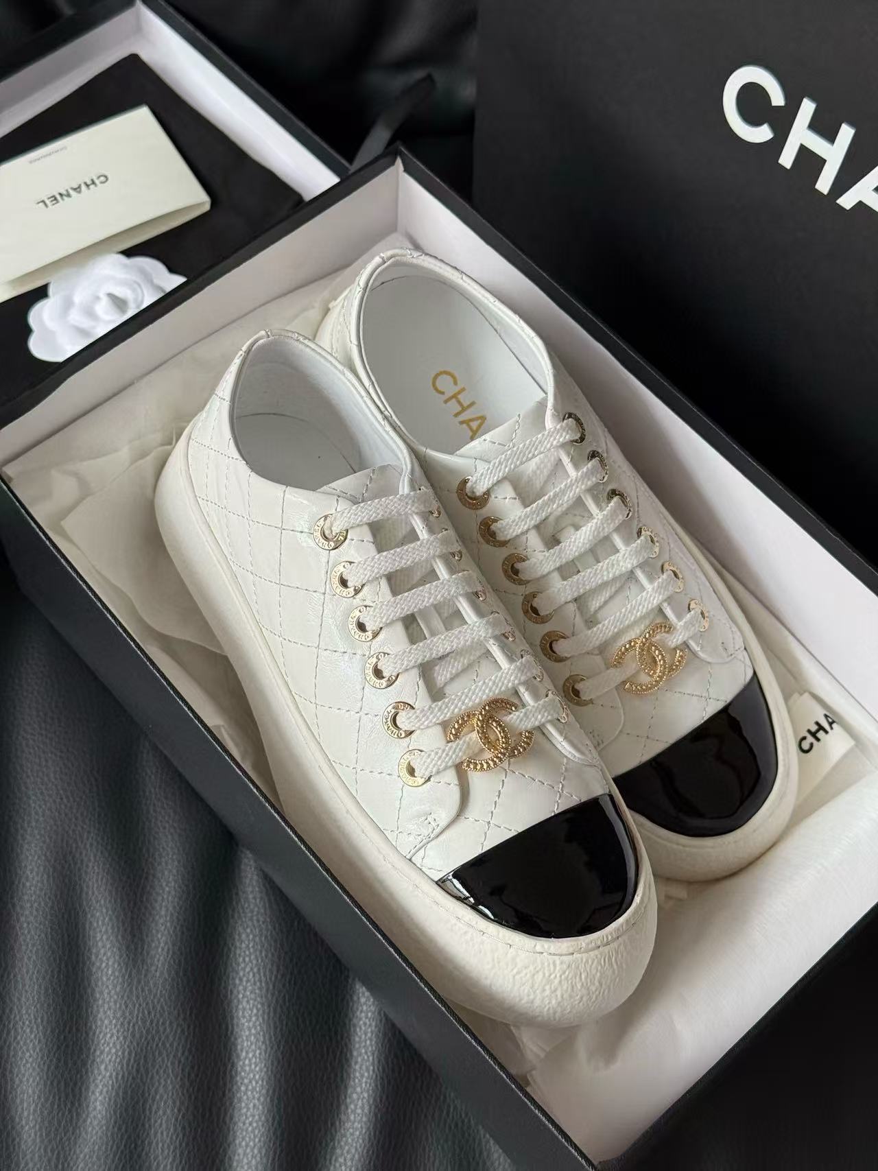 CHANE1 高品質パテントレザーカジュアルシューズ【50％割引+送料無料】