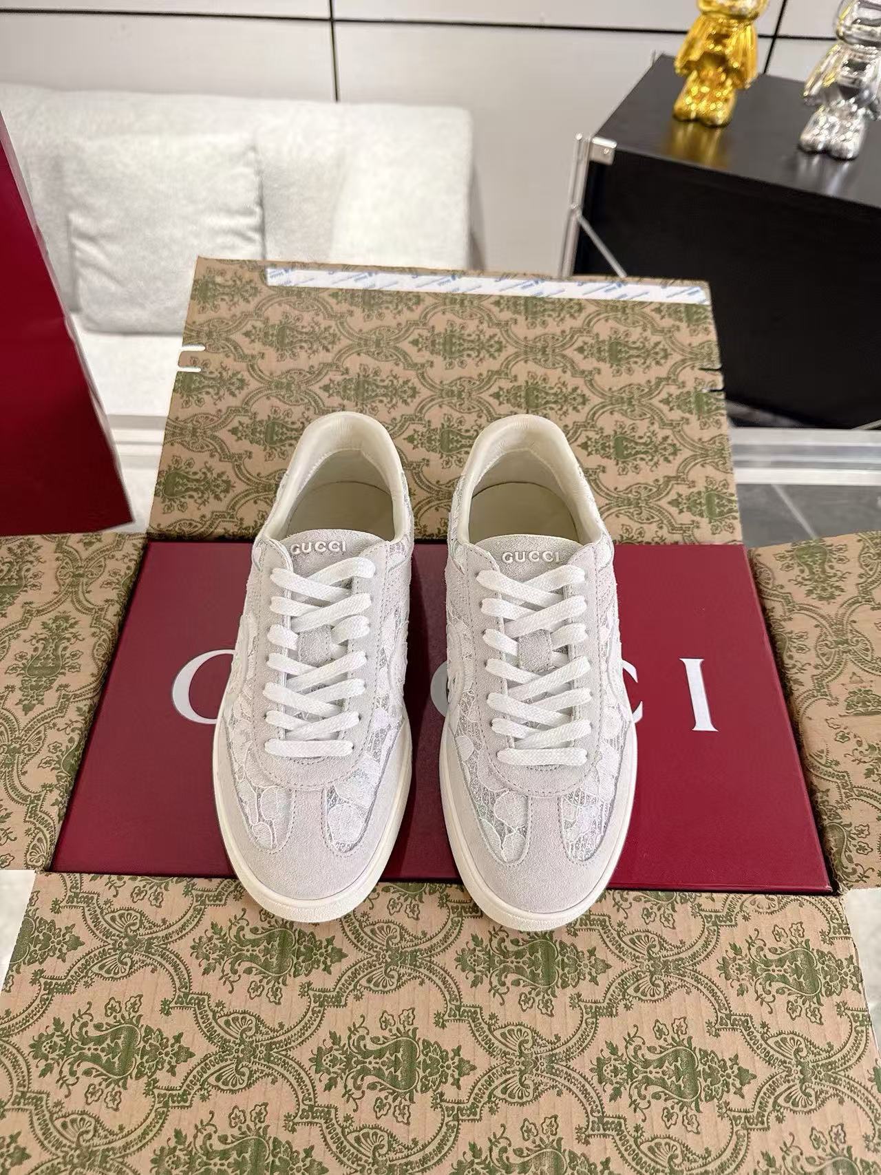 GUCC1の高品質ダブルGカジュアルシューズ【50％割引+送料無料】