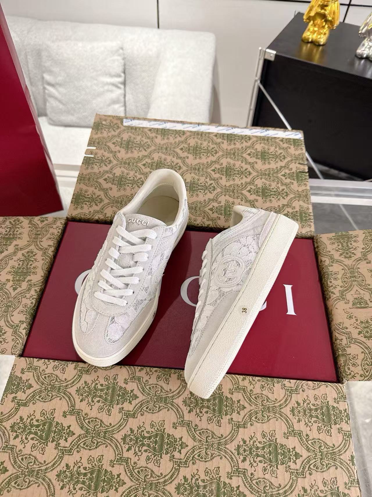 GUCC1の高品質ダブルGカジュアルシューズ【50％割引+送料無料】