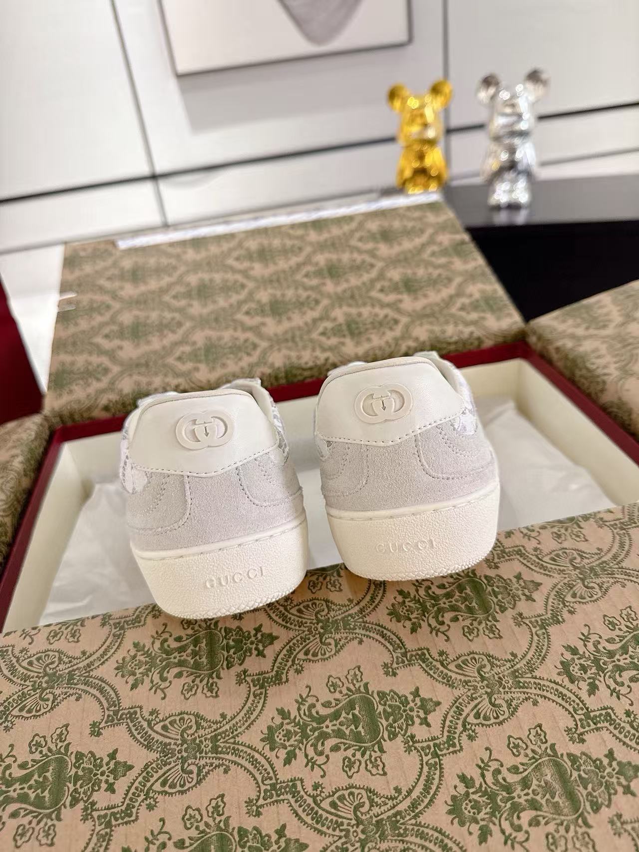 GUCC1の高品質ダブルGカジュアルシューズ【50％割引+送料無料】
