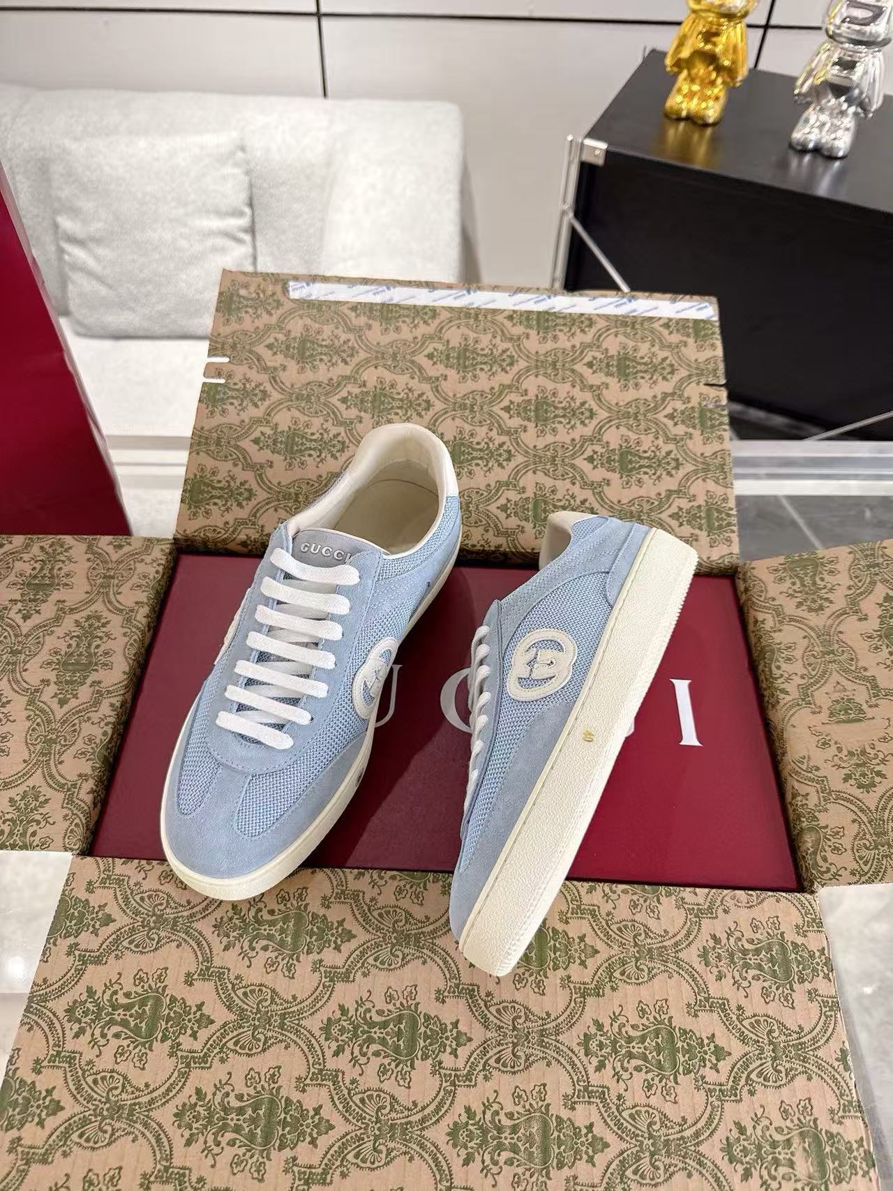 GUCC1の高品質ダブルGカジュアルシューズ【50％割引+送料無料】