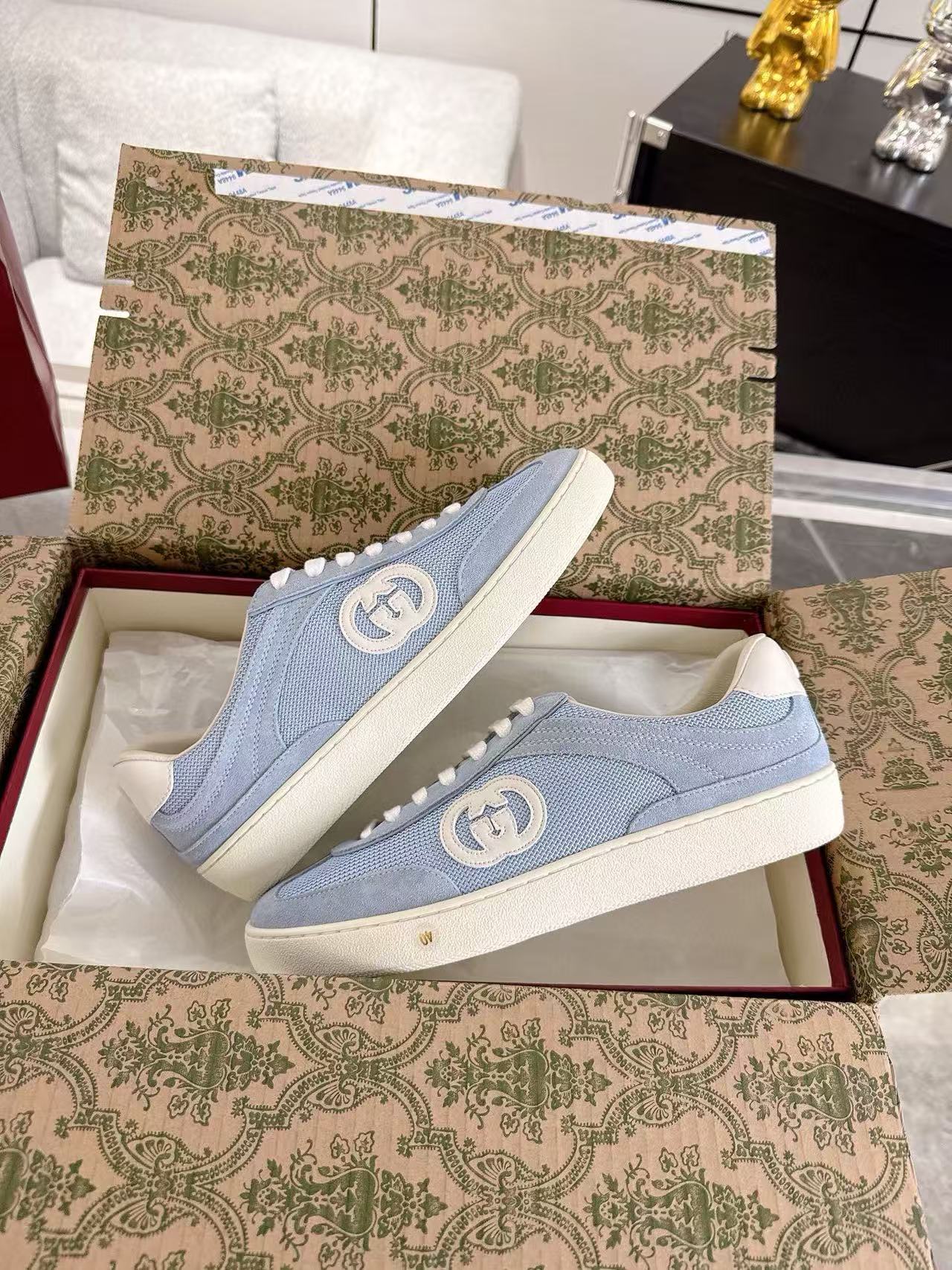 GUCC1の高品質ダブルGカジュアルシューズ【50％割引+送料無料】