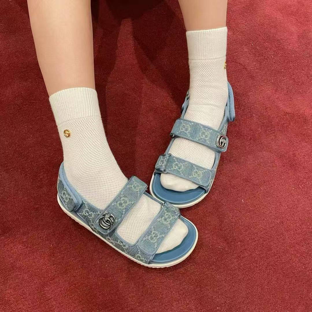 GUCC1 高品質ベルクロサンダル【50％割引+送料無料】