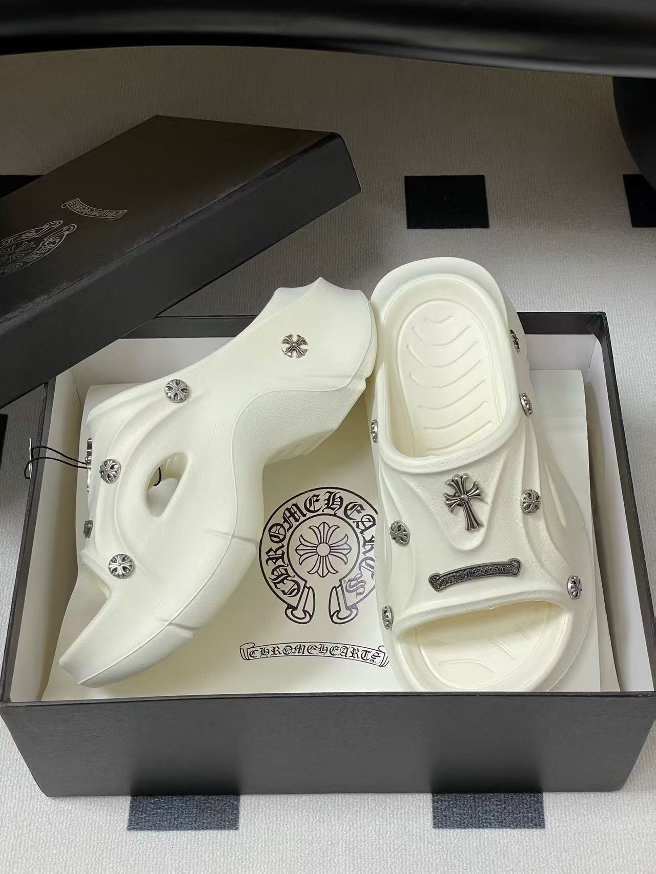 Chr0me Heartsの高品質プラットフォームスリッパ【50％割引+送料無料】