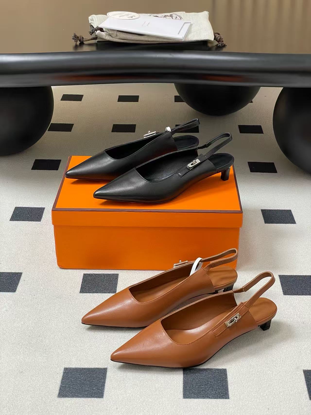 HERME5 高品質ポインテッドトゥフラットシューズ【50％割引+送料無料】
