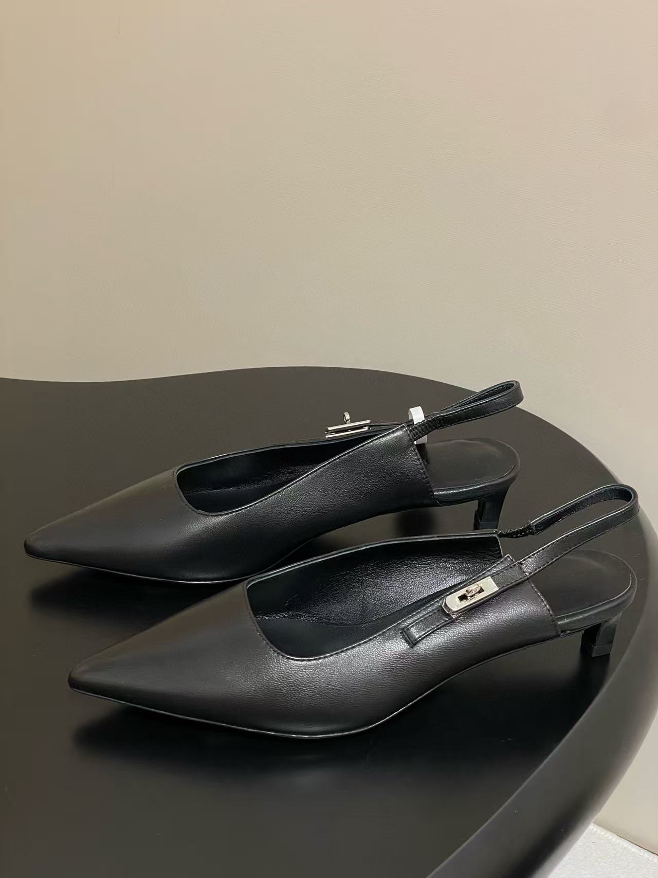 HERME5 高品質ポインテッドトゥフラットシューズ【50％割引+送料無料】