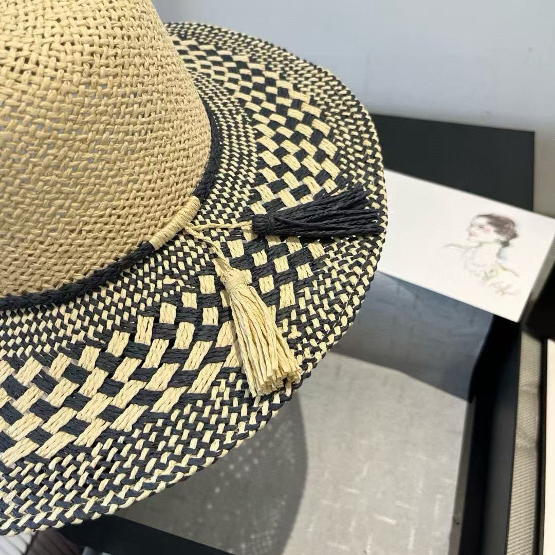 CHANE1 ボヘミアンストローハット【50％割引+送料無料】