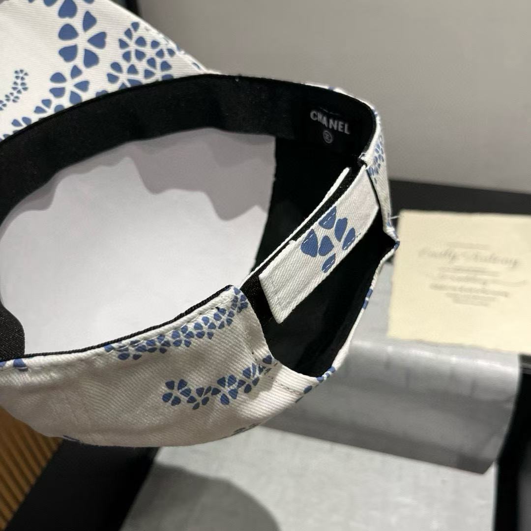 CHANE1 ダブルC ハートプリントキャップ【50％割引+送料無料】