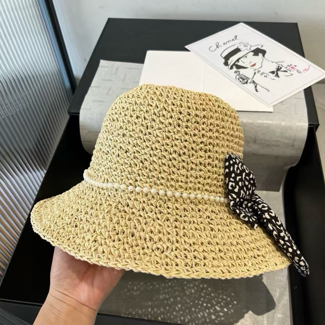 M1UM1U ボウパールストローハット【50％割引+送料無料】