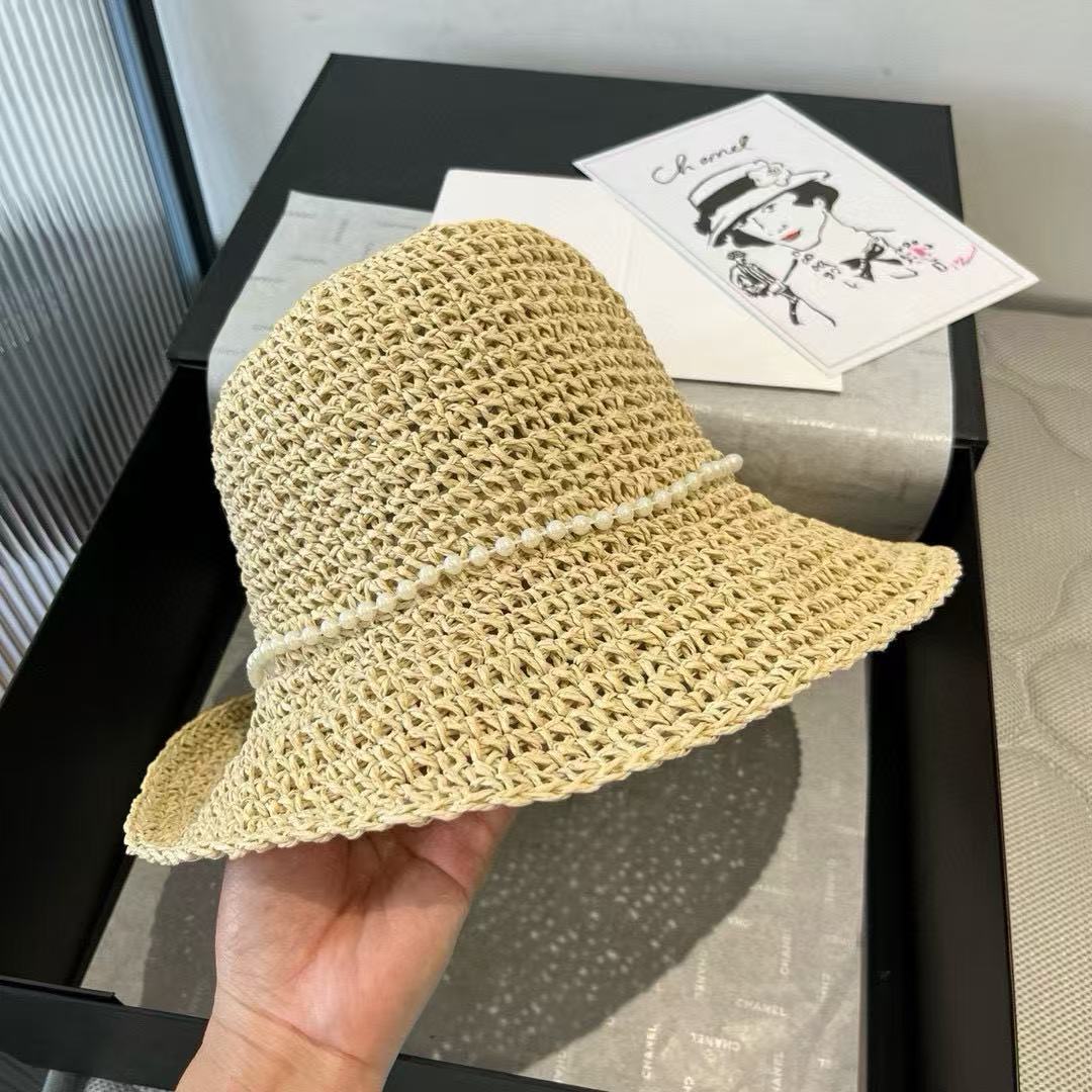 M1UM1U ボウパールストローハット【50％割引+送料無料】