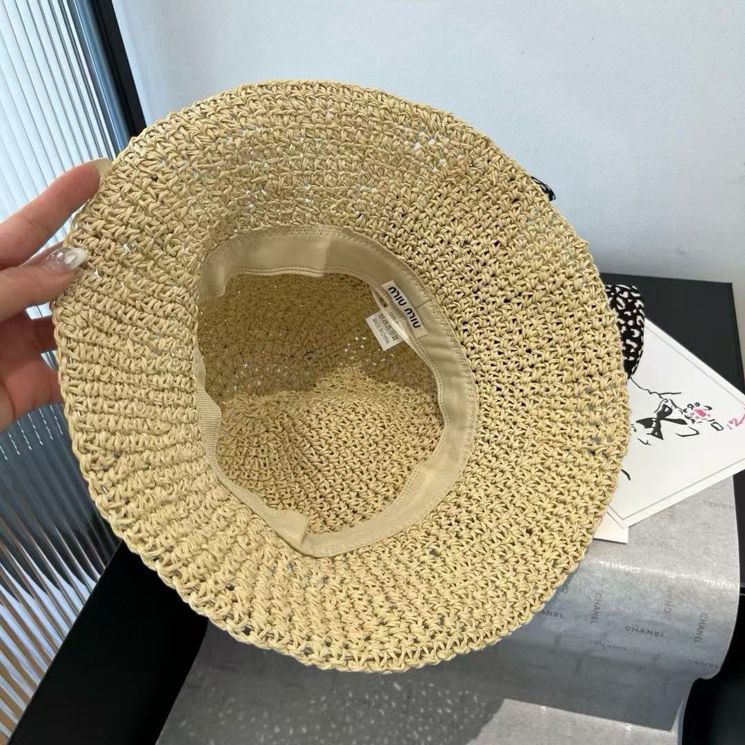 M1UM1U ボウパールストローハット【50％割引+送料無料】