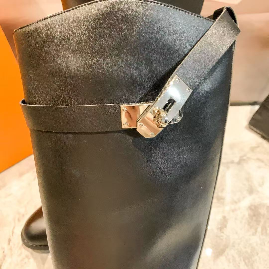 HERME5 シンプルロングブーツ【50％割引+送料無料】