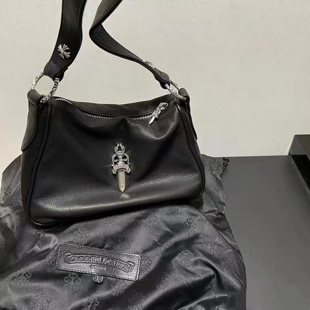 Chr0me Hearts 牛革アンダーアームバッグ【50％割引+送料無料】