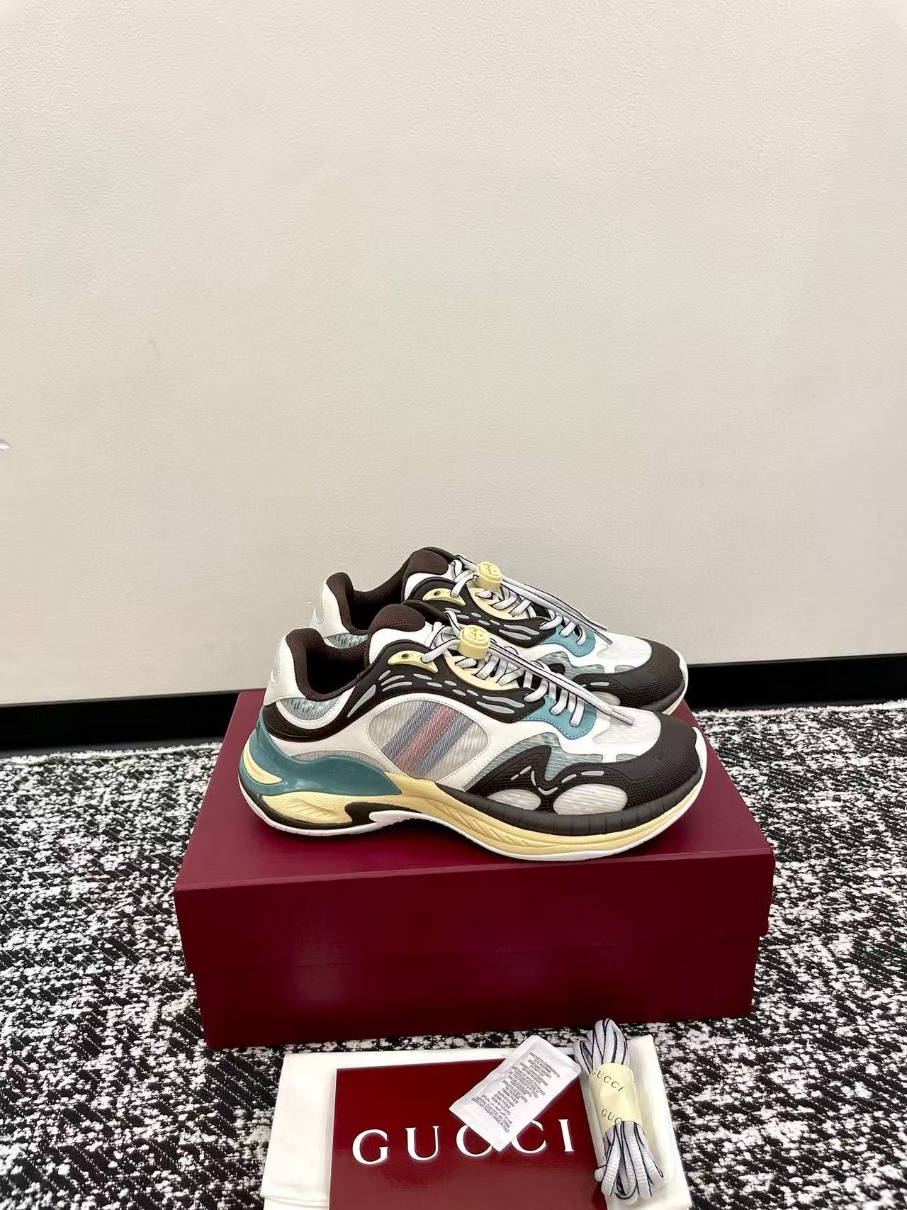 GUCC1の高品質ダッドスニーカー【50％割引+送料無料】