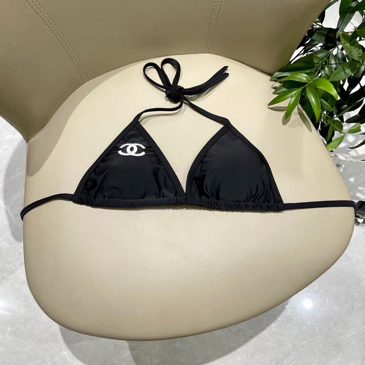 CHANE1 ダブルC スプリットビキニ【50％割引+送料無料】