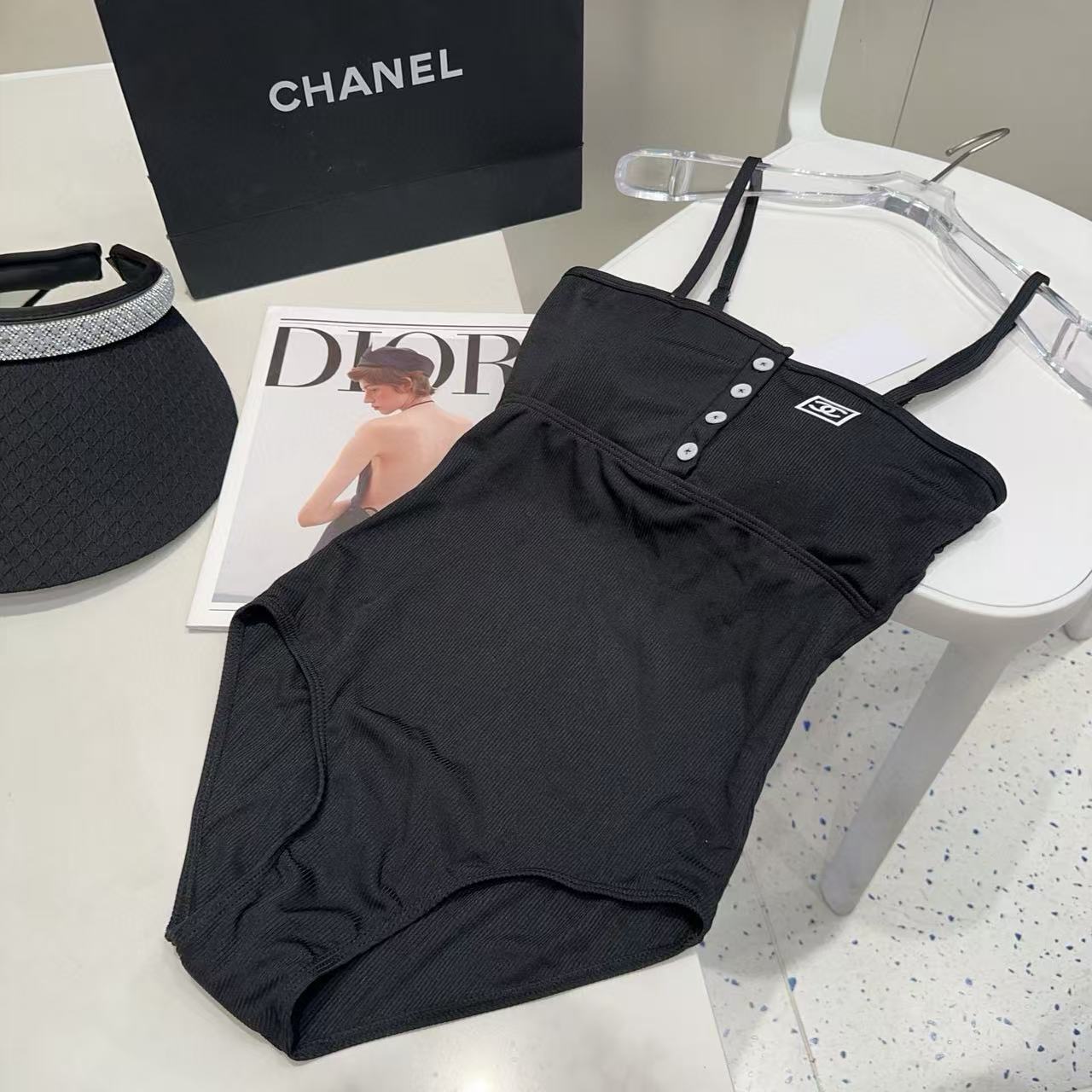 CHANE1 ダブルCワンピース水着【50％割引+送料無料】